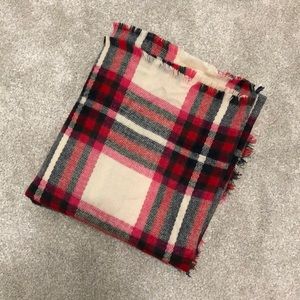 Express Plaid Blanket Scarf
